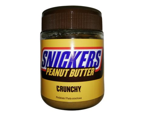 Арахісова паста  Snickers Peanut Butter Crunchy 225 гр.